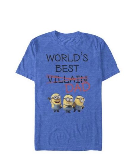 Men's Despicable Me Minions World's Best Villain Dad T-Shirt

#LTKGiftGuide #LTKMens #LTKFamily
