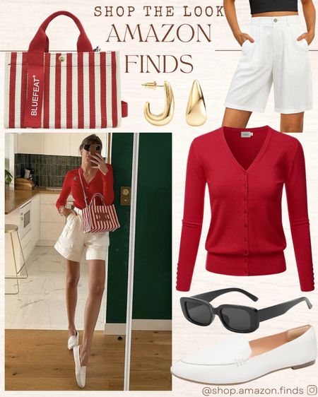 Pinterest inspired look!
Love this preppy spring outfit styled from Amazon. Cardigan, trouser shorts, loafers and accessories!

#LTKSeasonal #LTKshoecrush #LTKstyletip
