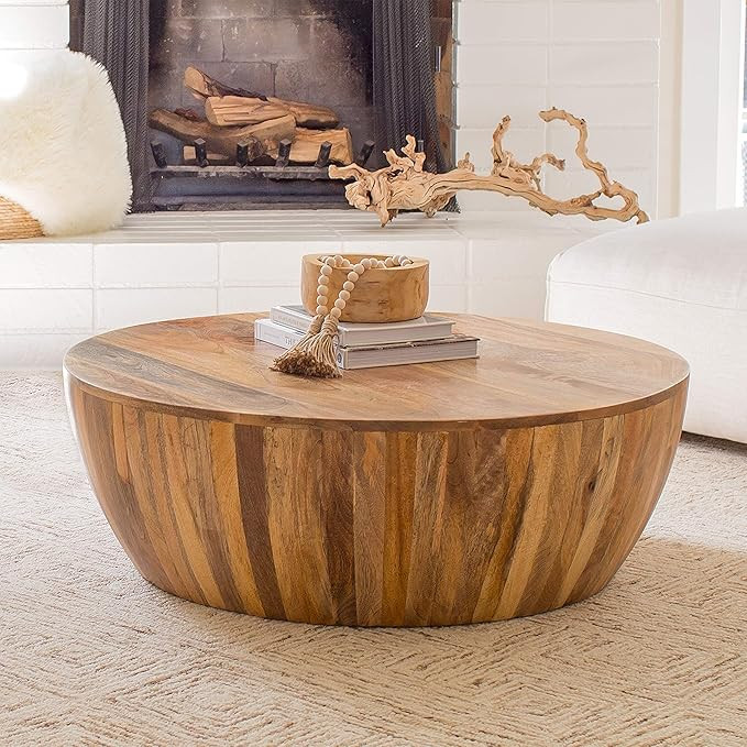 POLY & BARK Goa Coffee Table, Natural | Amazon (US)