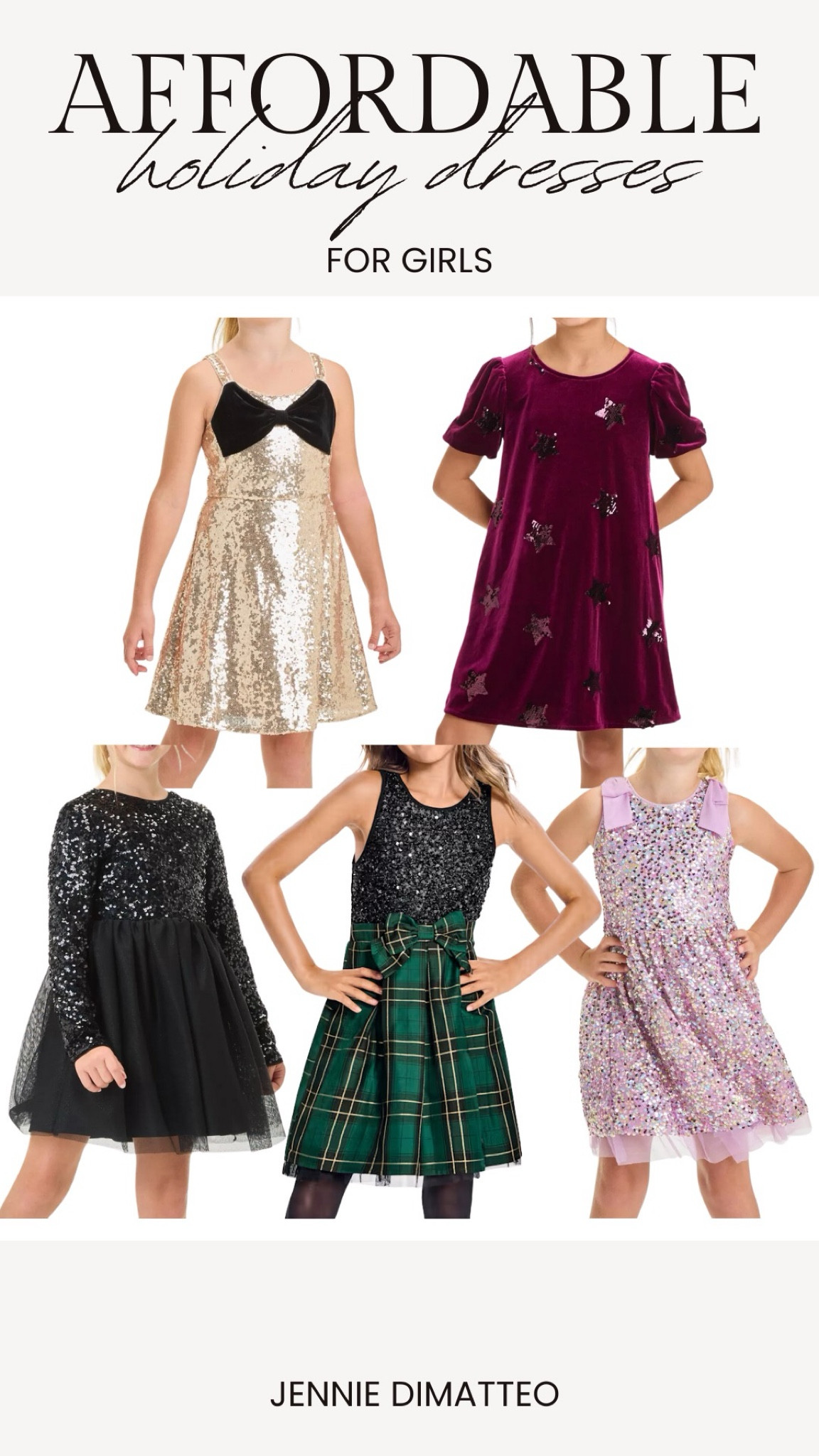 Affordable holiday dresses for little girls 

#LTKSeasonal #LTKHoliday #LTKKids