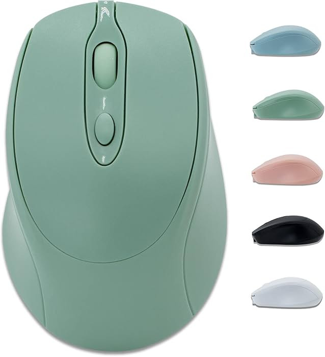 Rechargeable Wireless Mouse for Laptop/iPad/MacBook Pro/Air, Silent Portable Slim for Surface Pro... | Amazon (US)