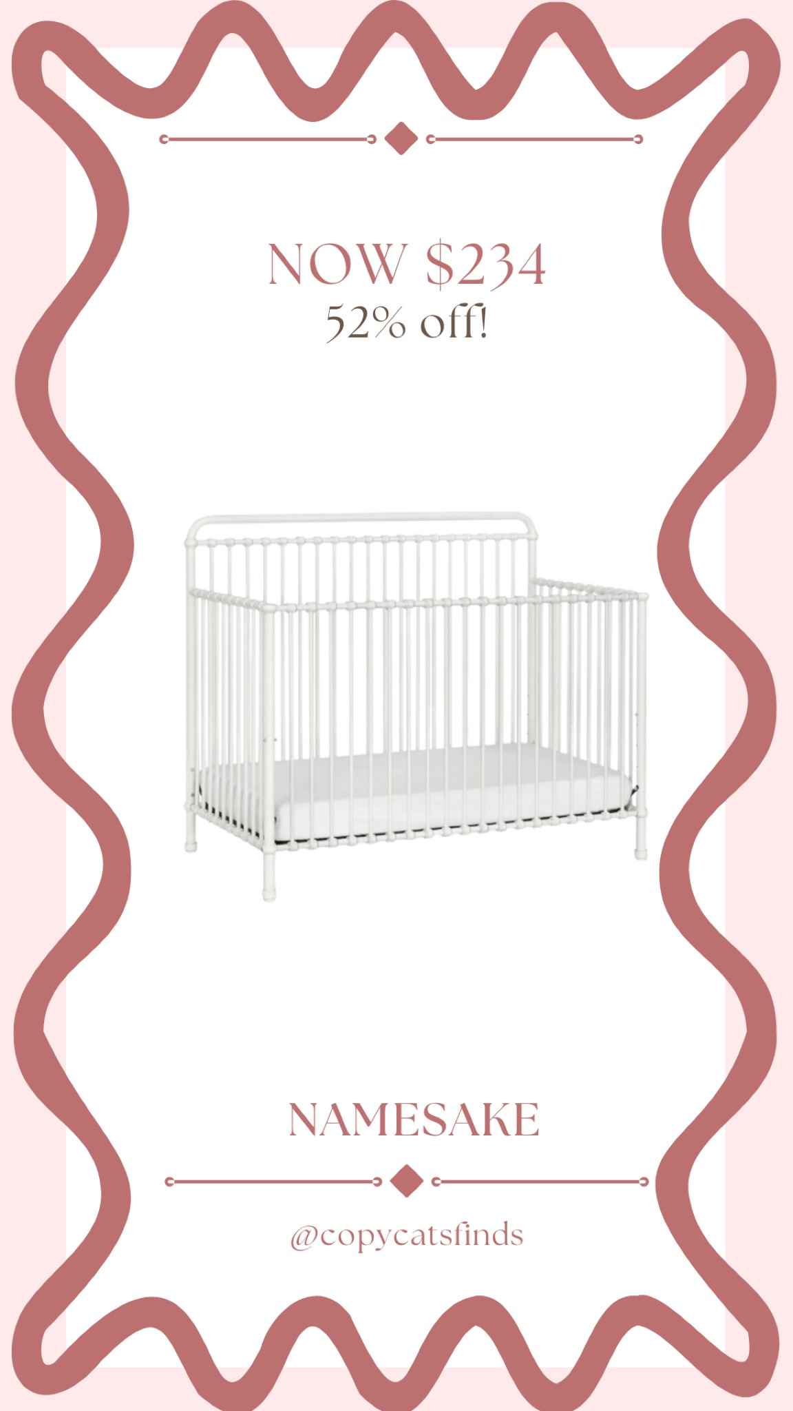 Rebelstork has amazing discounts on brand name baby products that are open or overstock items! 
.
.
.
Nursery crib sale 

#LTKHome #LTKSaleAlert #LTKCyberWeek