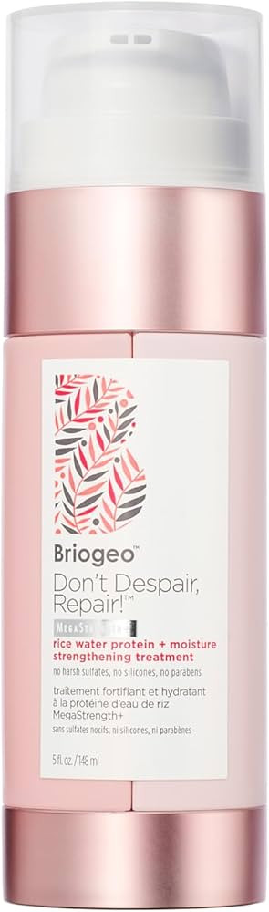 Briogeo No te desesperes, repara! Megastrength + Tratamiento de proteína de agua de arroz, trata... | Amazon (US)