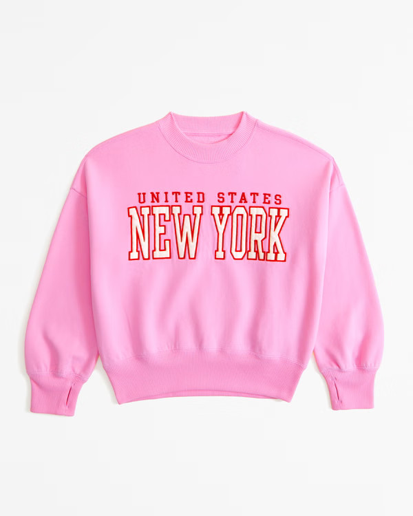 destination crew sweatshirt | Abercrombie & Fitch (US)