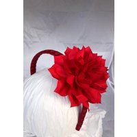 Flower Headband - Christmas School Uniform Headbands For Girls - Headband Women - July 4Th Red Poins | Etsy (US)