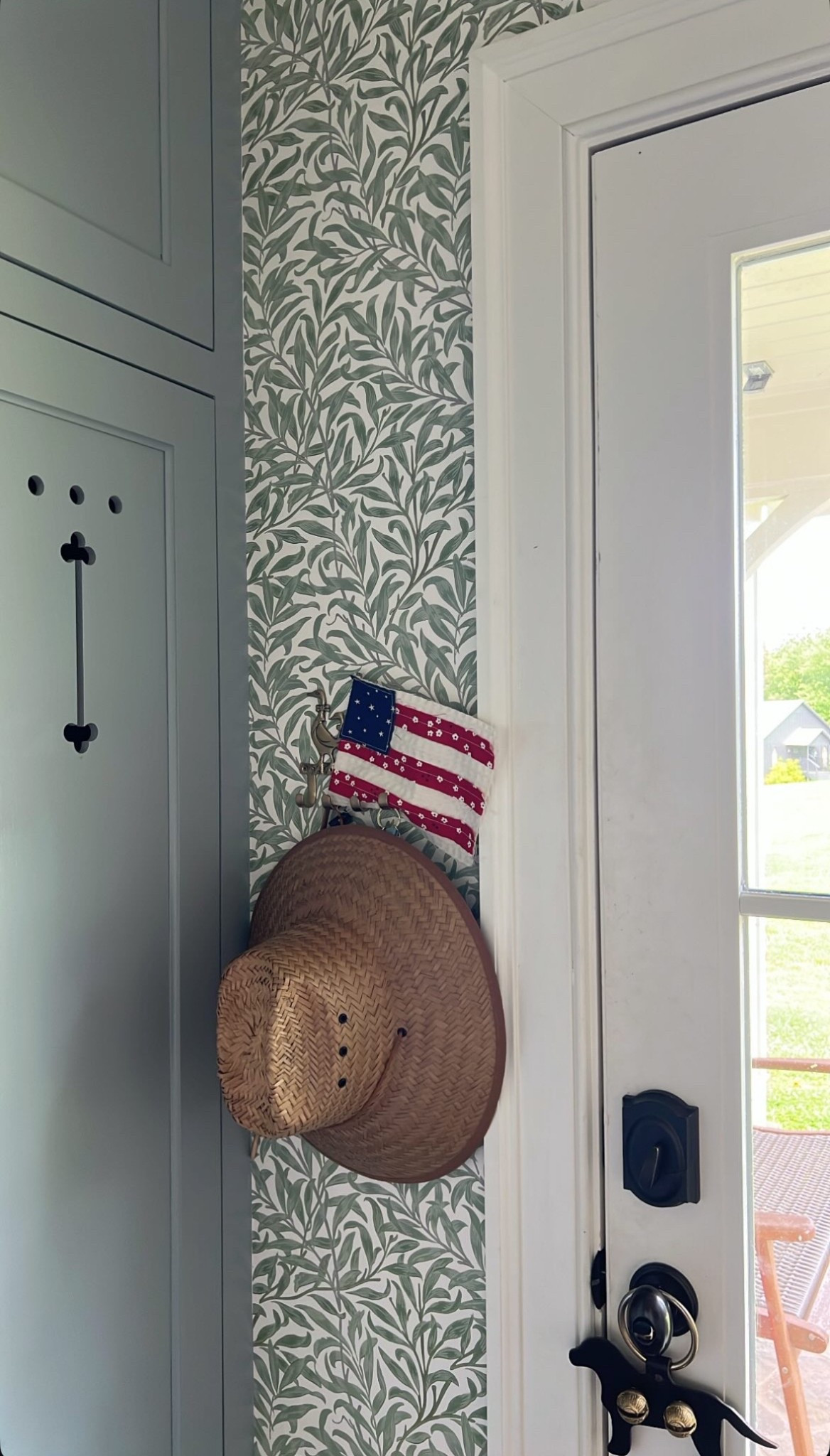 Patriotic entryway with my favorite new hat!

#LTKSummerEdit #LTKOver40