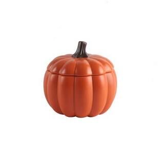 6" Orange Ceramic Pumpkin Bowl with Lid by Celebrate It™ | Michaels Stores