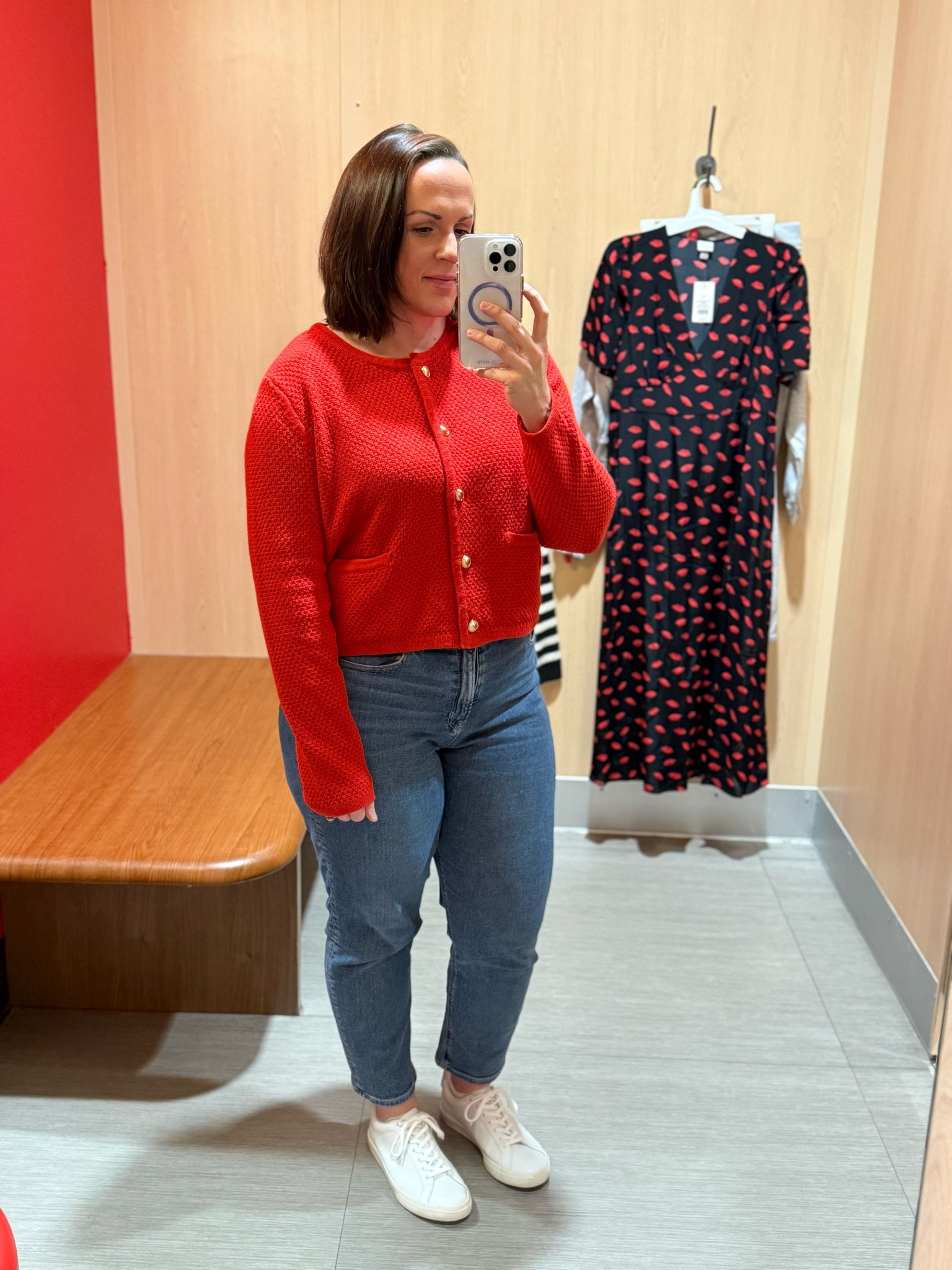 Looking for a casual Valentine’s Day outfit? This ribbed cardigan is so cute paired with a pair of jeans! ❤️ I went with size large in this. 

I’m 5’3”, 34B, 182lbs.

#LTKFindsUnder50 #LTKStyleTip #LTKMidsize