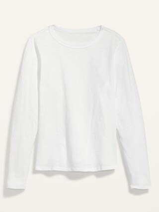 EveryWear Slub-Knit Long-Sleeved T-Shirt for Women | Old Navy (US)