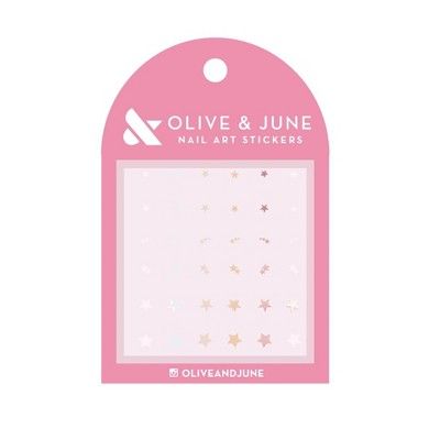 Olive & June Nail Art Stickers - Shimmery Stars | Target