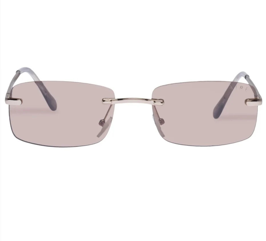 Ursa Sunglasses in Bright Gold Tan Tint | Sierra Deene