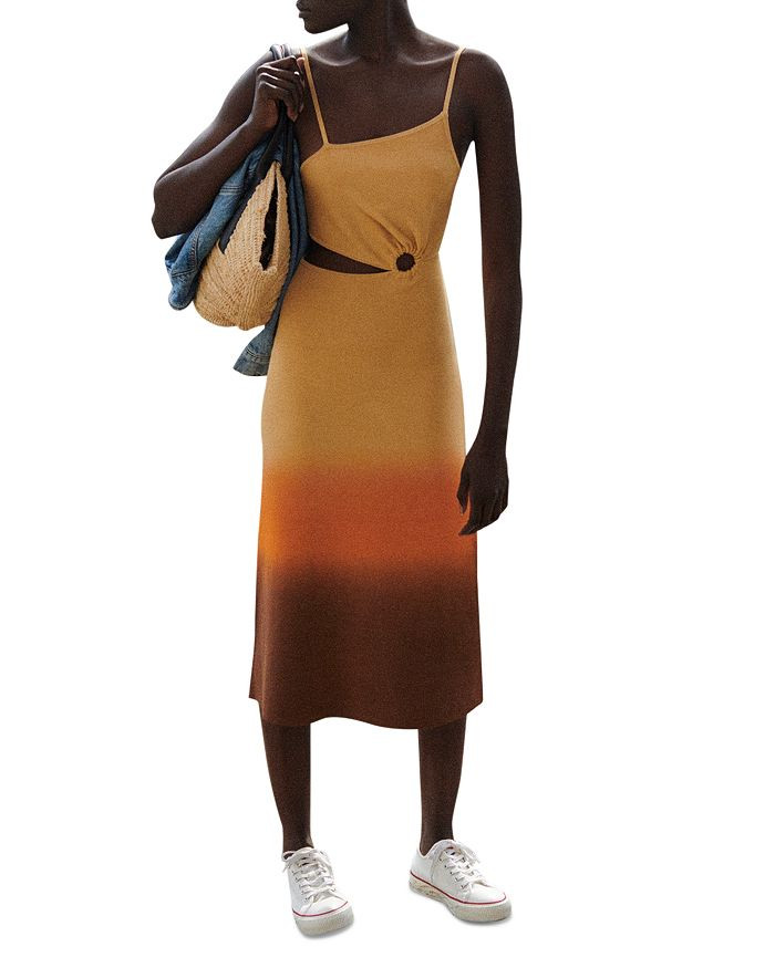 Sandro Aja Cutout Midi Dress Back to Results -  Women - Bloomingdale's | Bloomingdale's (US)