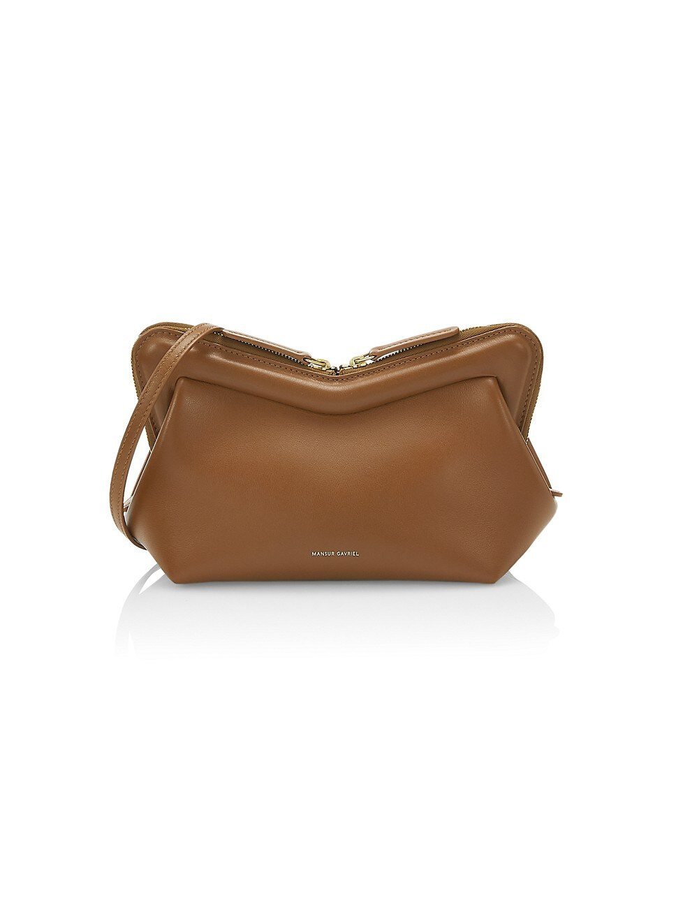 Mini M Frame Leather Crossbody Bag | Saks Fifth Avenue