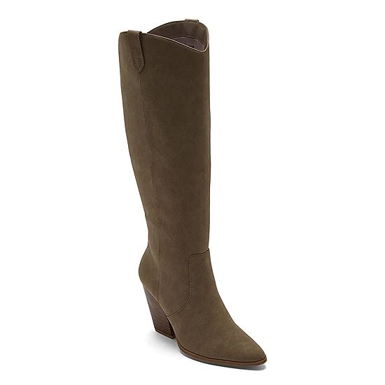 a.n.a Womens Upland Stacked Heel Cowboy Boots | JCPenney