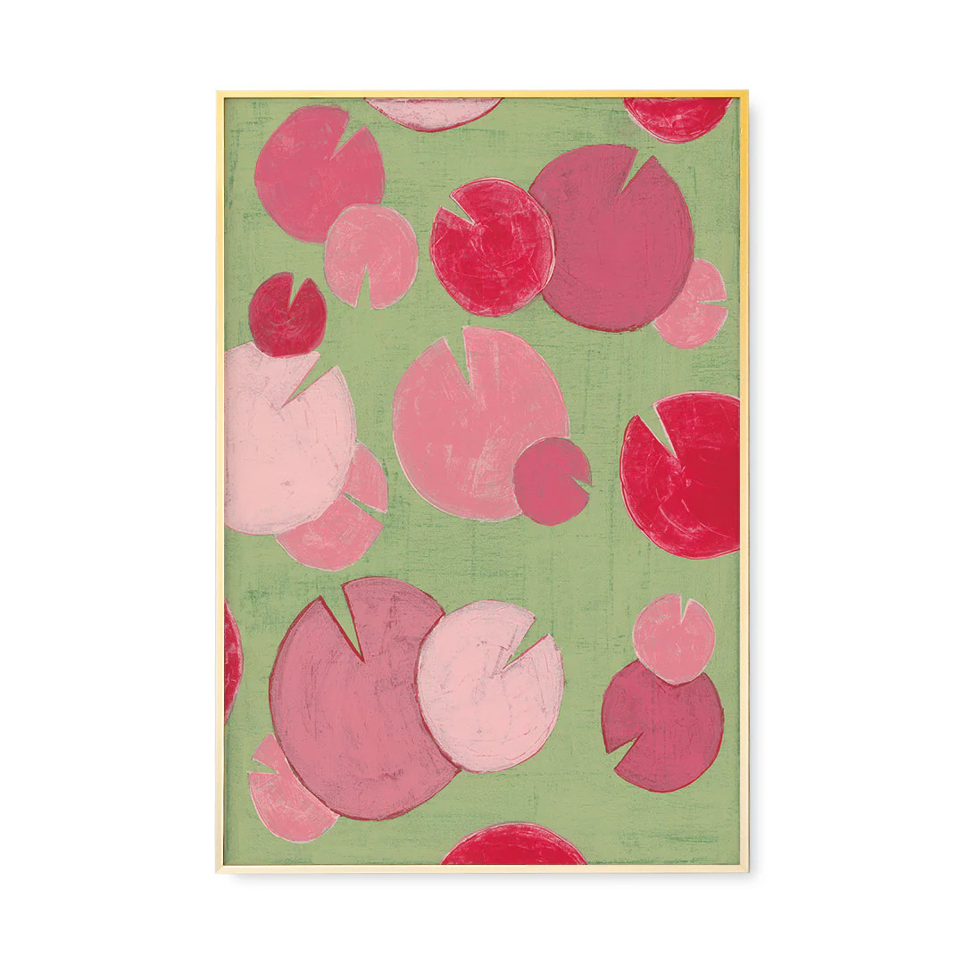 Pink and Green by Love Katie Darling Painted Art Prints | Urban Garden Prints