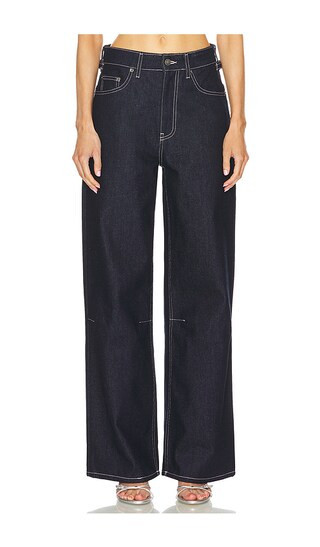 FIORUCCI Baggy Jeans in Denim-Dark. - size 26 | Revolve Clothing (Global)
