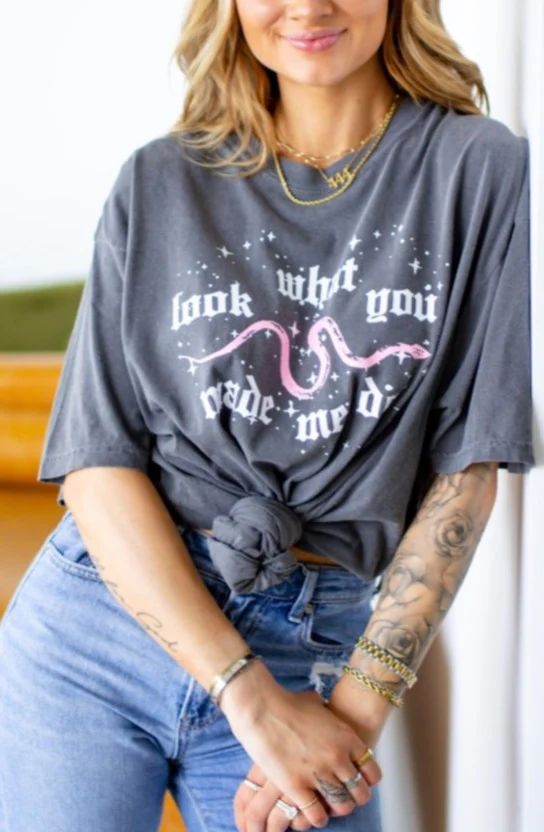 Look What You Made Me Do Tee - Girl Tribe Co. | Girl Tribe Co.