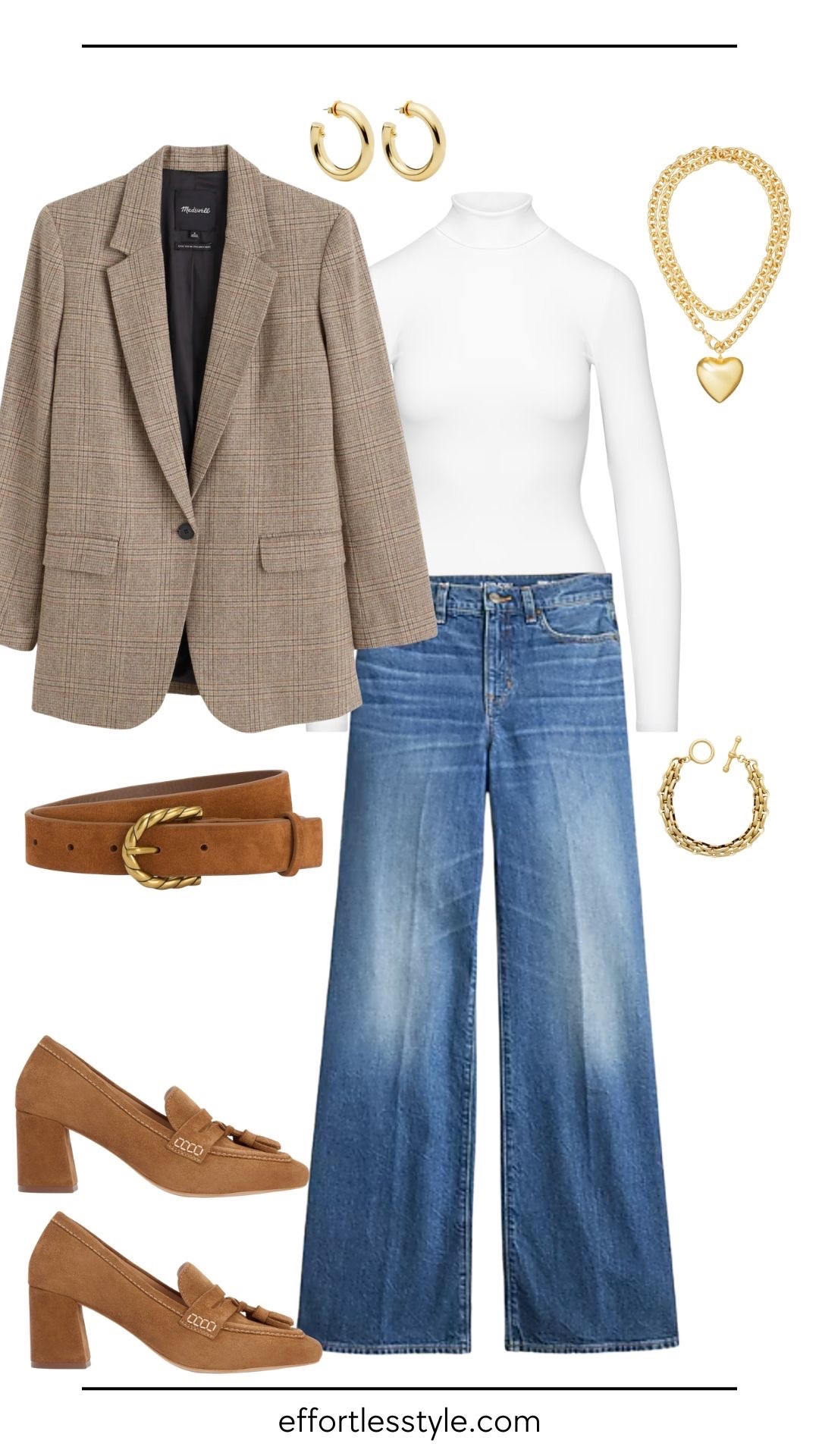 I love these tasseled loafers with a heel! These loafers paired with chunky gold accessories keep this oversized blazer look classic and feminine.

#LTKgrwm #LTKHoliday #LTKootd