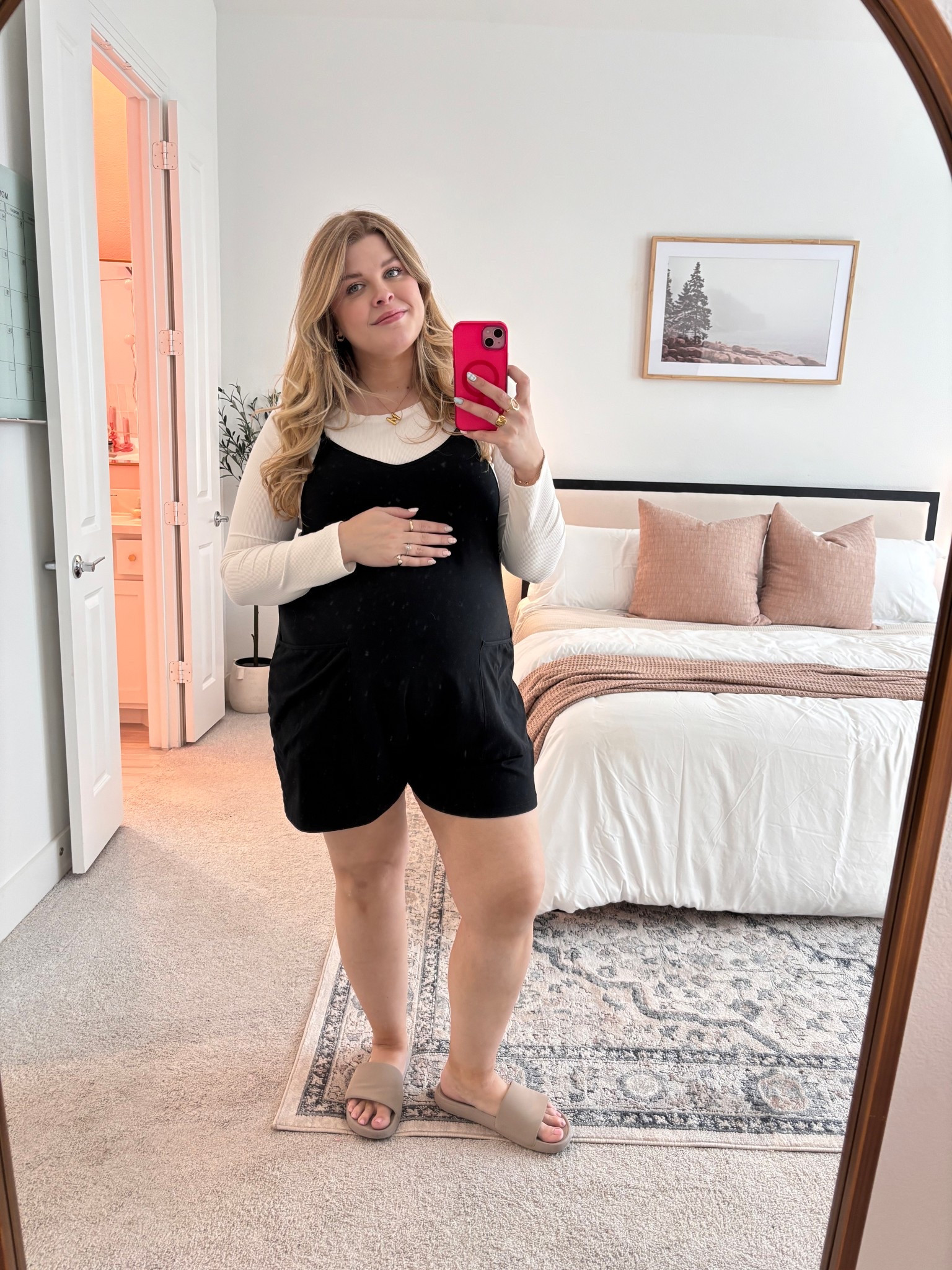 Simple maternity outfits for spring 

#LTKMidsize #LTKSeasonal #LTKBump