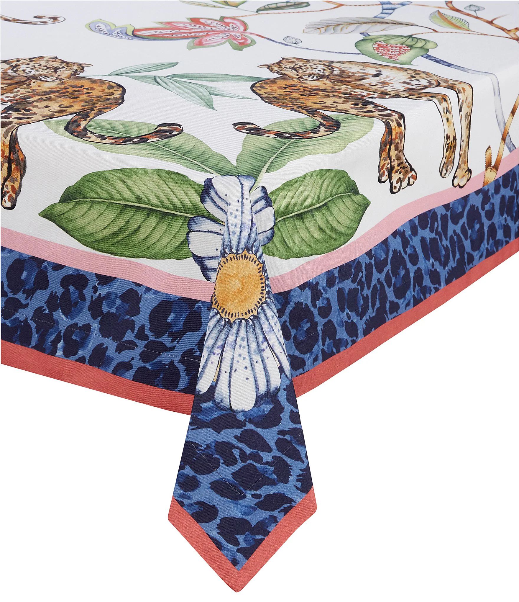 Southern Living Status Cats Tablecloth | Dillard's | Dillard's