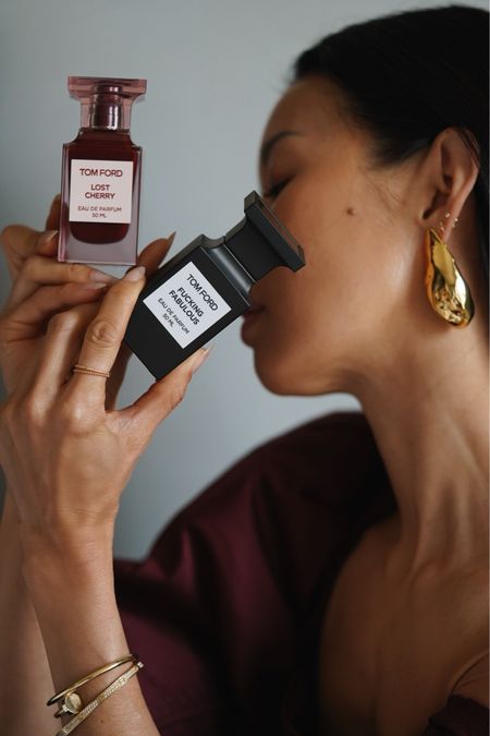 #ad Indulging in my two favorite fragrances by @tomfordbeauty from @sephora. Fucking Fabulous is warm, intimate and spicy. It reminds me of the first time I met my husband - it has sweet notes of almond and tonka blended with warm leather and sage.

Lost Cherry is sweet with black cherry and tonka, but also exudes a tantalizing warmth from the notes of almond. It reminds me of nights out with the girls. A fun, flirty, and fantasy-like fragrance to be worn day or night.

Both scents are long lasting, unisex, and can be found at #sephora linked below. #TFBxLTKPartner 

#LTKbeauty #LTKover40 #LTKxSephora