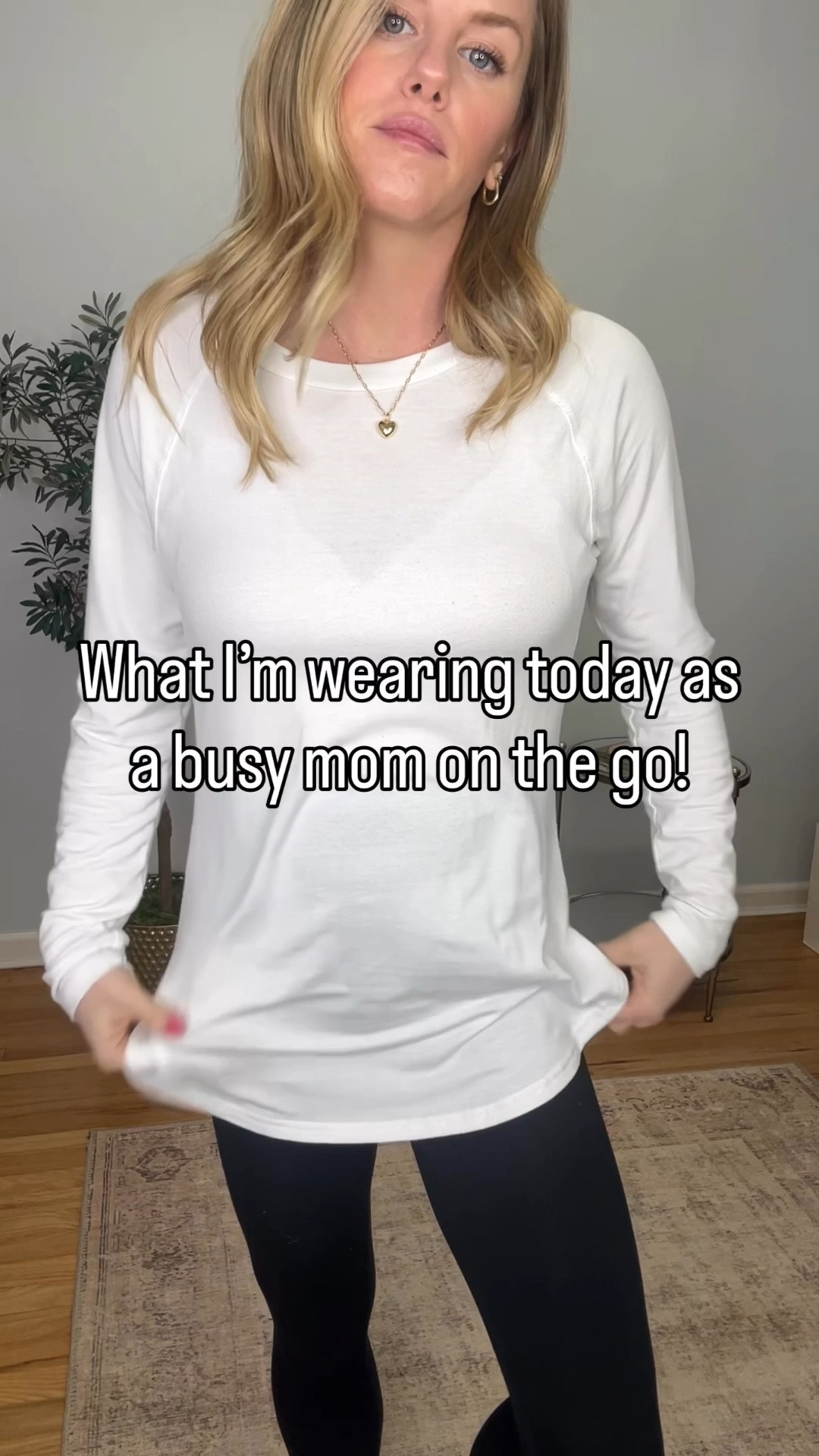 Casual mom outfit of the day! Legging friendly because we are all about the comfort! Size S in the tunic and sweater! 

#LTKSaleAlert #LTKootd #LTKmomlife