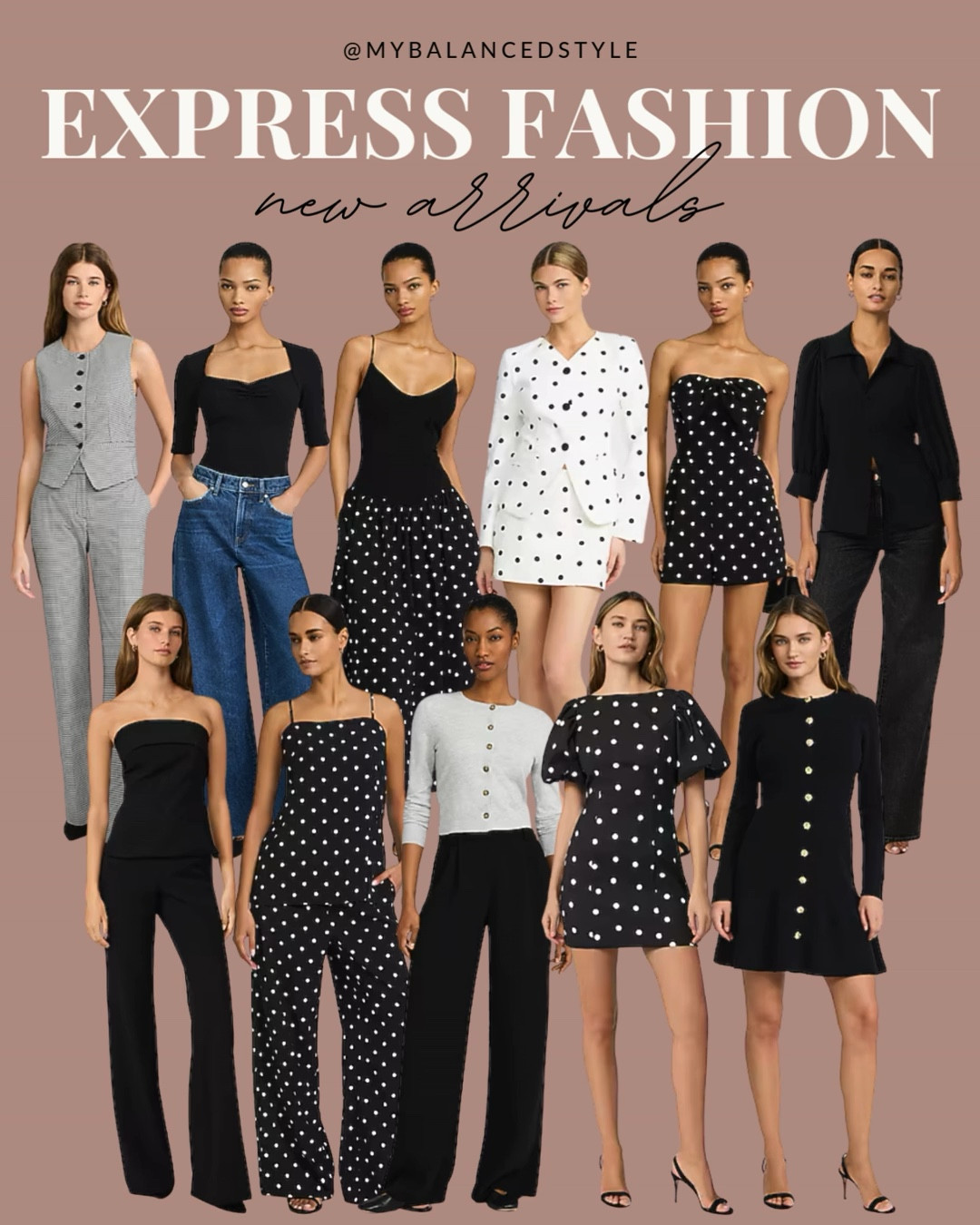 Express spring arrivals

spring outfit ideas
lightweight denim looks
pastel layering pieces
linen pants outfits
floral midi dresses
neutral basics wardrobe
casual chic everyday style
spring athleisure outfits
woven texture accessories
white sneakers street style

#LTKSeasonal #LTKootd #LTKSaleAlert