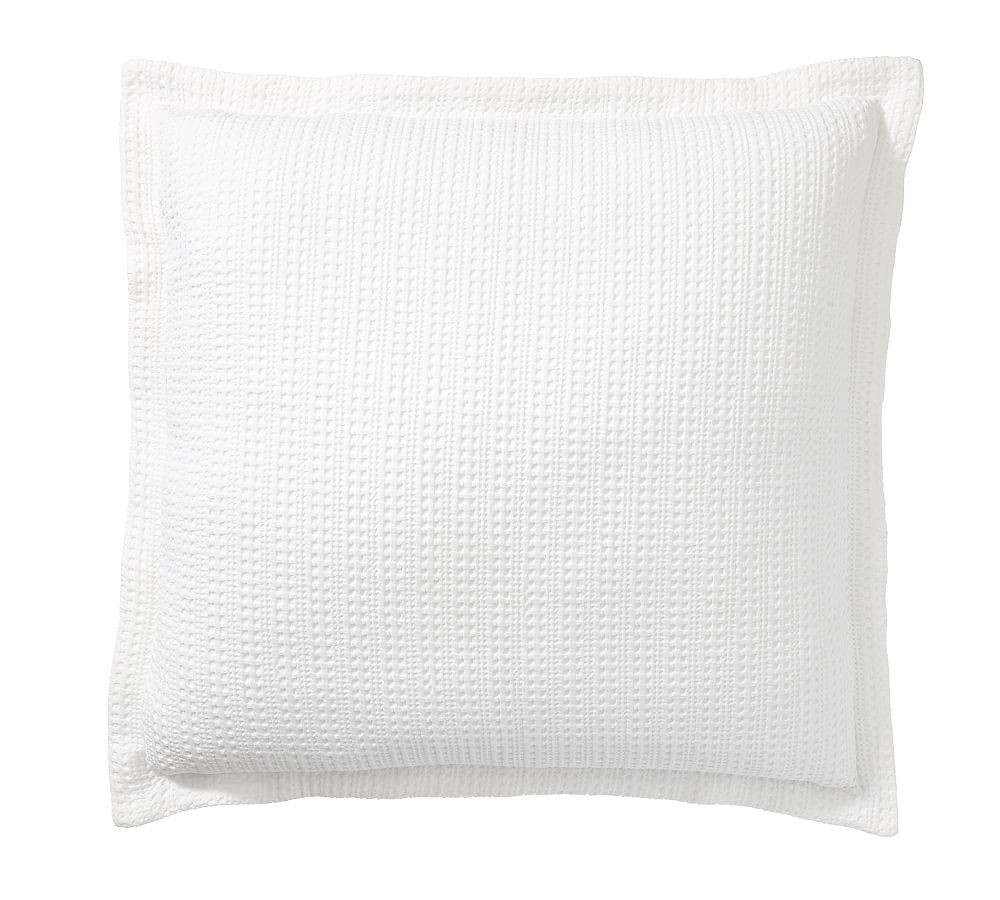 Honeycomb Cotton Sham | Pottery Barn (US)