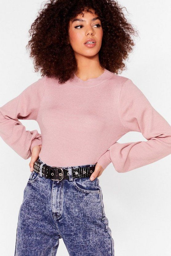 Knit Just Got Interesting Balloon Sleeve Sweater | NastyGal (US & CA)