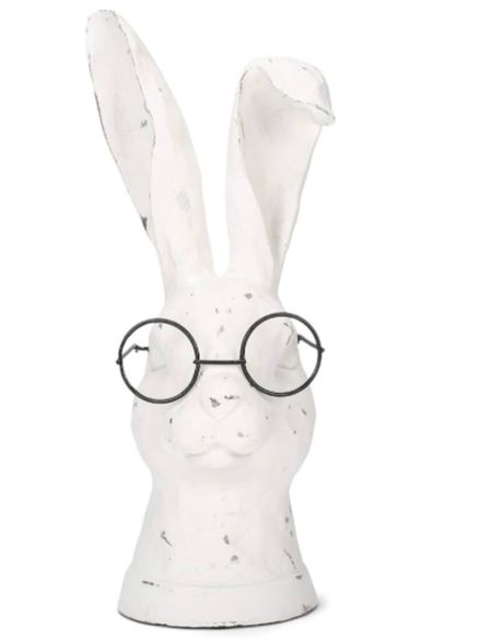 Bunny with glasses
Spring 
Decor 

#LTKstyletip #LTKfindsunder50 #LTKhome