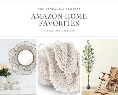 Fall Refresh. Amazon Finds for fall decor. Spruce up your home with easy home decor updates for a new season. Decorative mirrors, silk plants, new sheets and bath towels.

#LTKSeasonal #LTKhome #LTKunder100