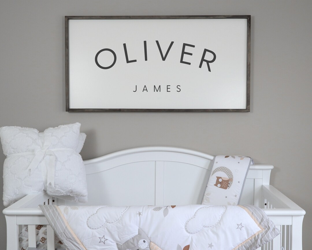 Nursery Name Sign, Baby Name Sign, Nursery Name Sign Wood, Nursery Name Sign Boy, Nursery Name Si... | Etsy (US)