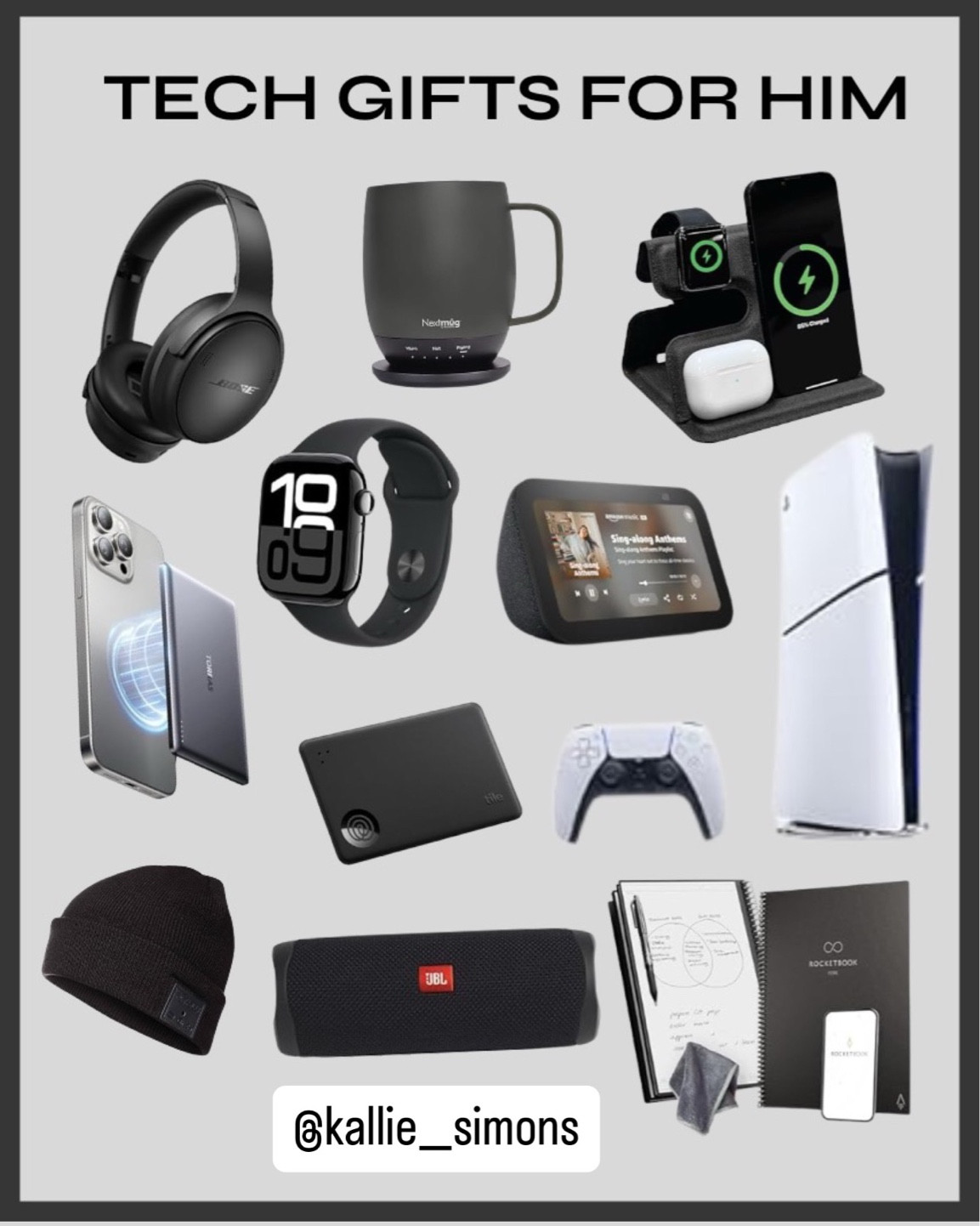 Gifts for him 
Tech gifts for him 
Gifts for dad 
Gifts for husband 
Gift guide for him 
Amazon finds
Amazon gifts 
Amazon sale 
Amazon gift guide 


#LTKHoliday #LTKMens #LTKGiftGuide