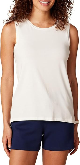Amazon Essentials Women's Soft Cotton Relaxed-Fit Workout Tank Top (Available in Plus Size) | Amazon (US)