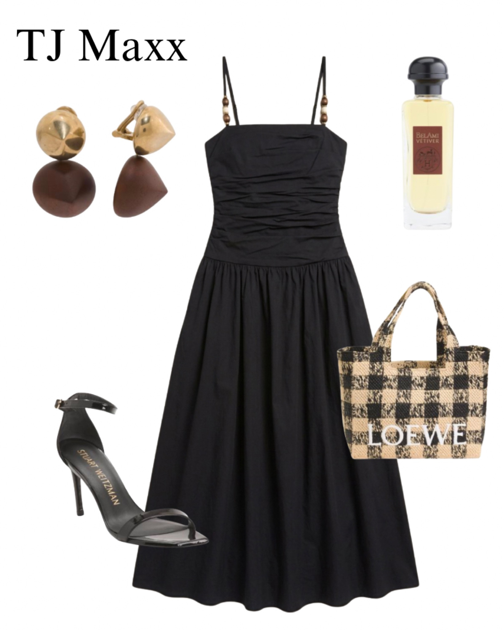 Act up at IKEA, black dress, designer, heels, earrings, Hermes, perfume, Loewe purse, summer outfit idea.

#LTKSaleAlert #LTKootd