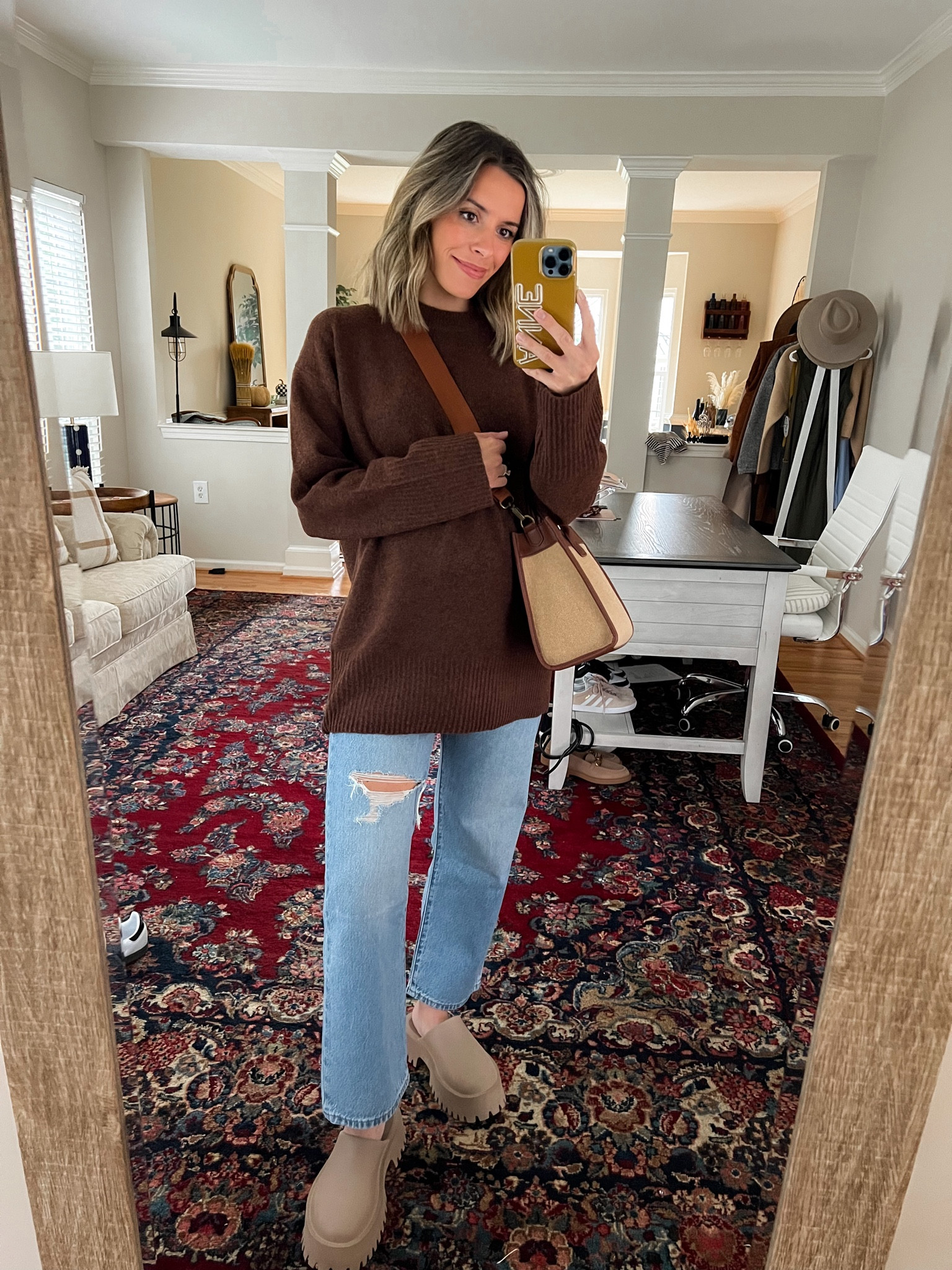 sweater size medium
jeans (sized up 2x for bump)

bump friendly, pregnancy, pregnant, maternity 

#LTKsalealert #LTKbump #LTKfindsunder100