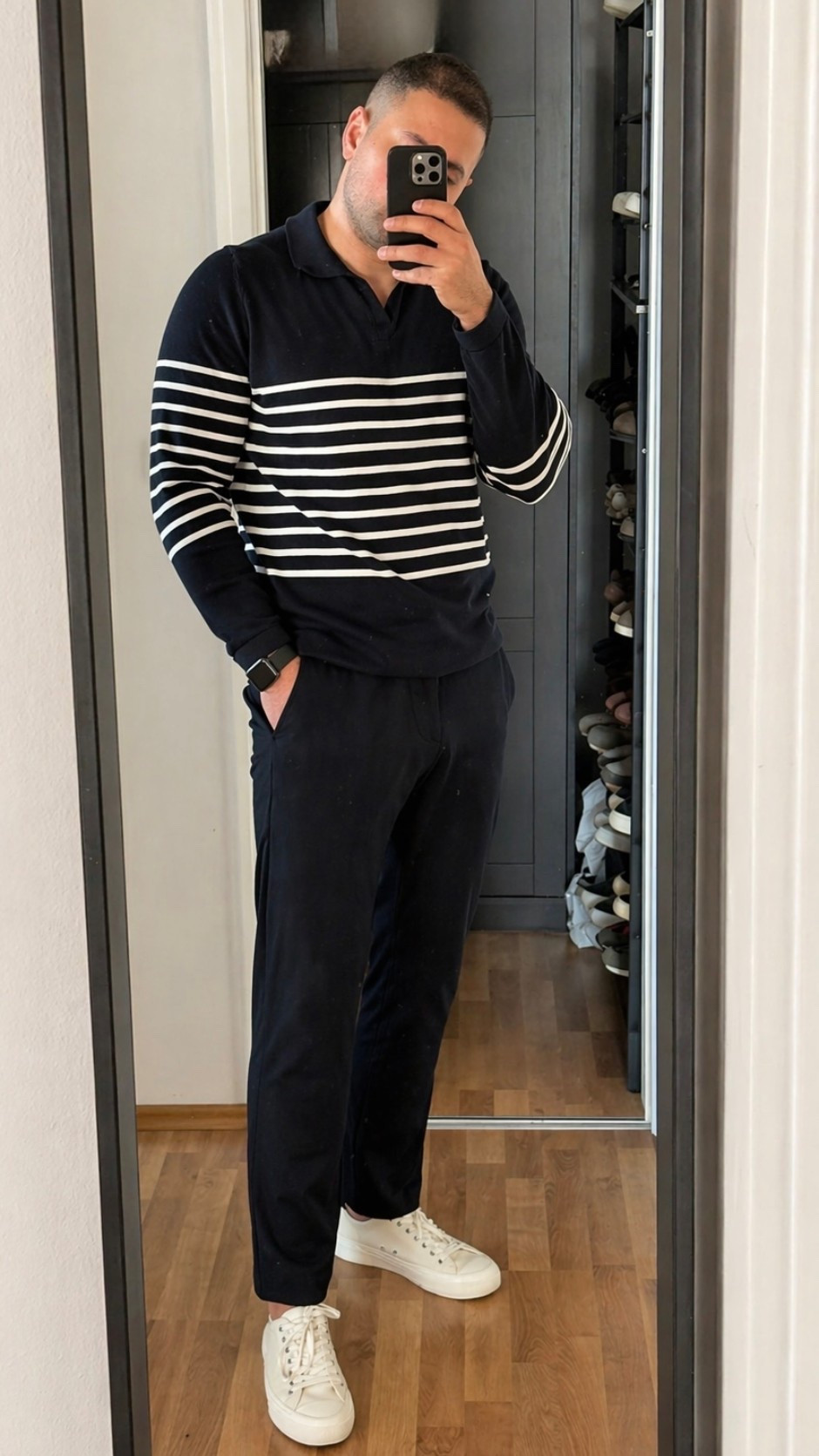 Navy & white outfit idea 


#LTKgrwm #LTKootd #LTKMens