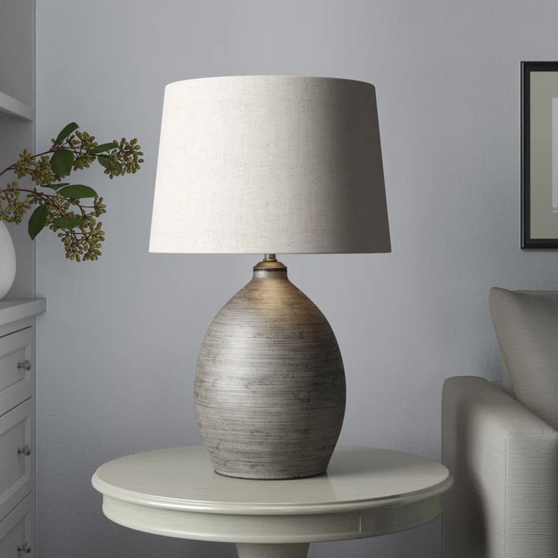 Gambrell 27.5" Gray Table Lamp | Wayfair North America