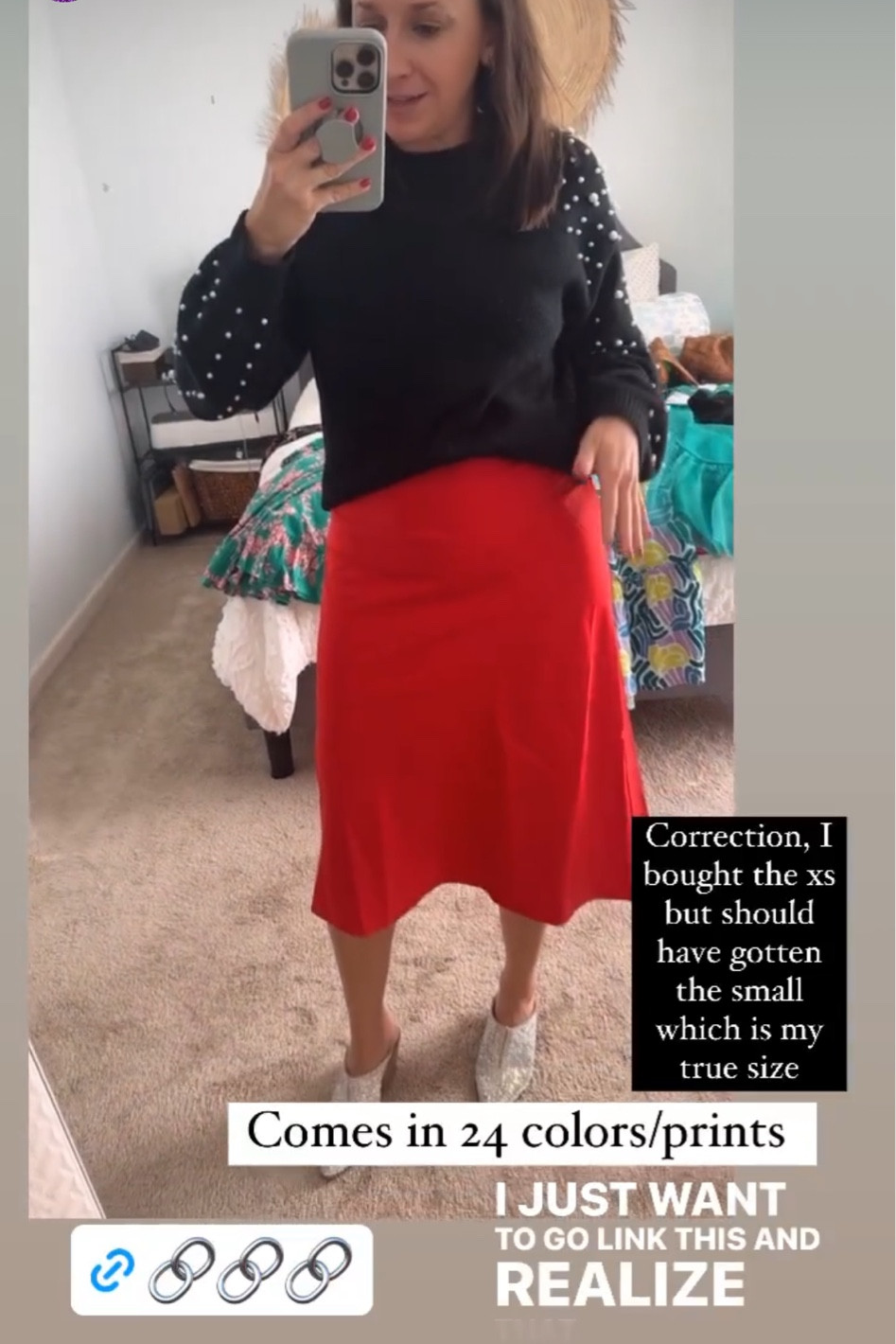 Gorgeous silky skirt! You won’t believe the price!!