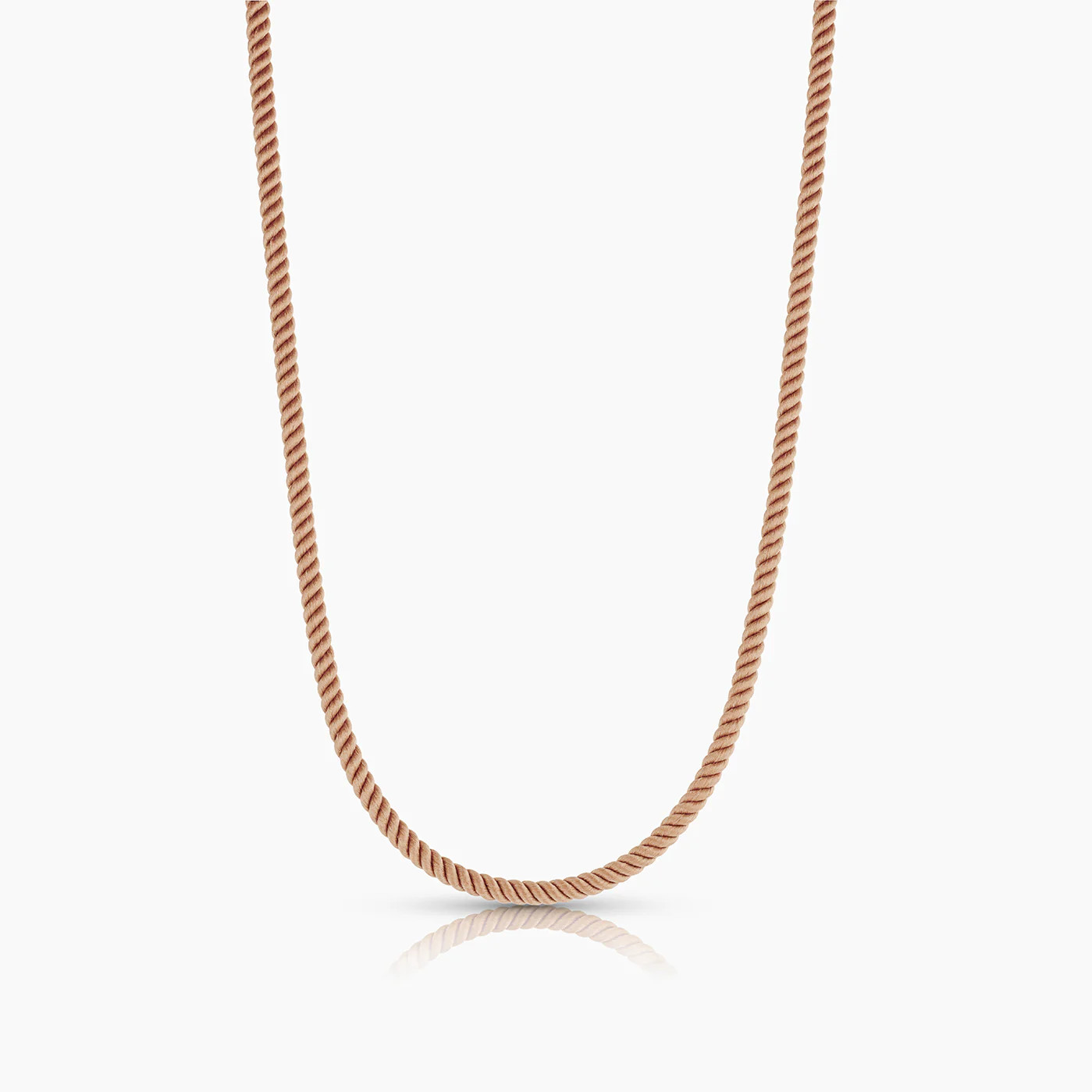 Coco Sand Silk Cord Necklace | Thatch