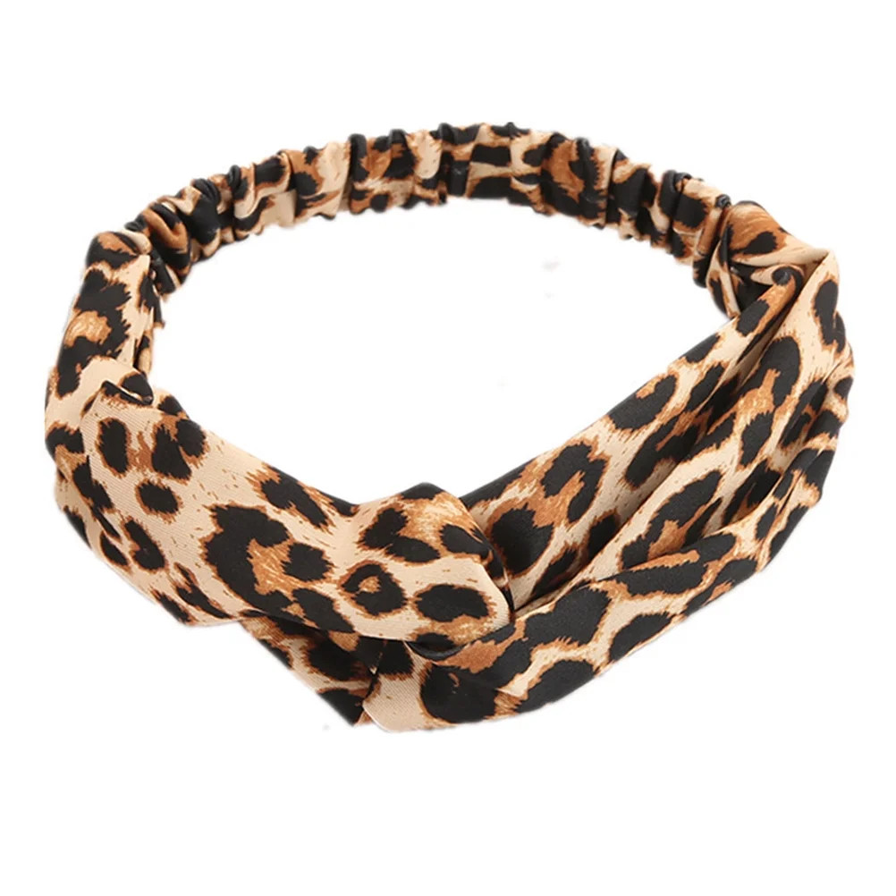 Cross Hairband Stretchy Head Wrap Twisted Headband Elastic Hair Accessories for Women Girls(Yello... | Walmart (US)