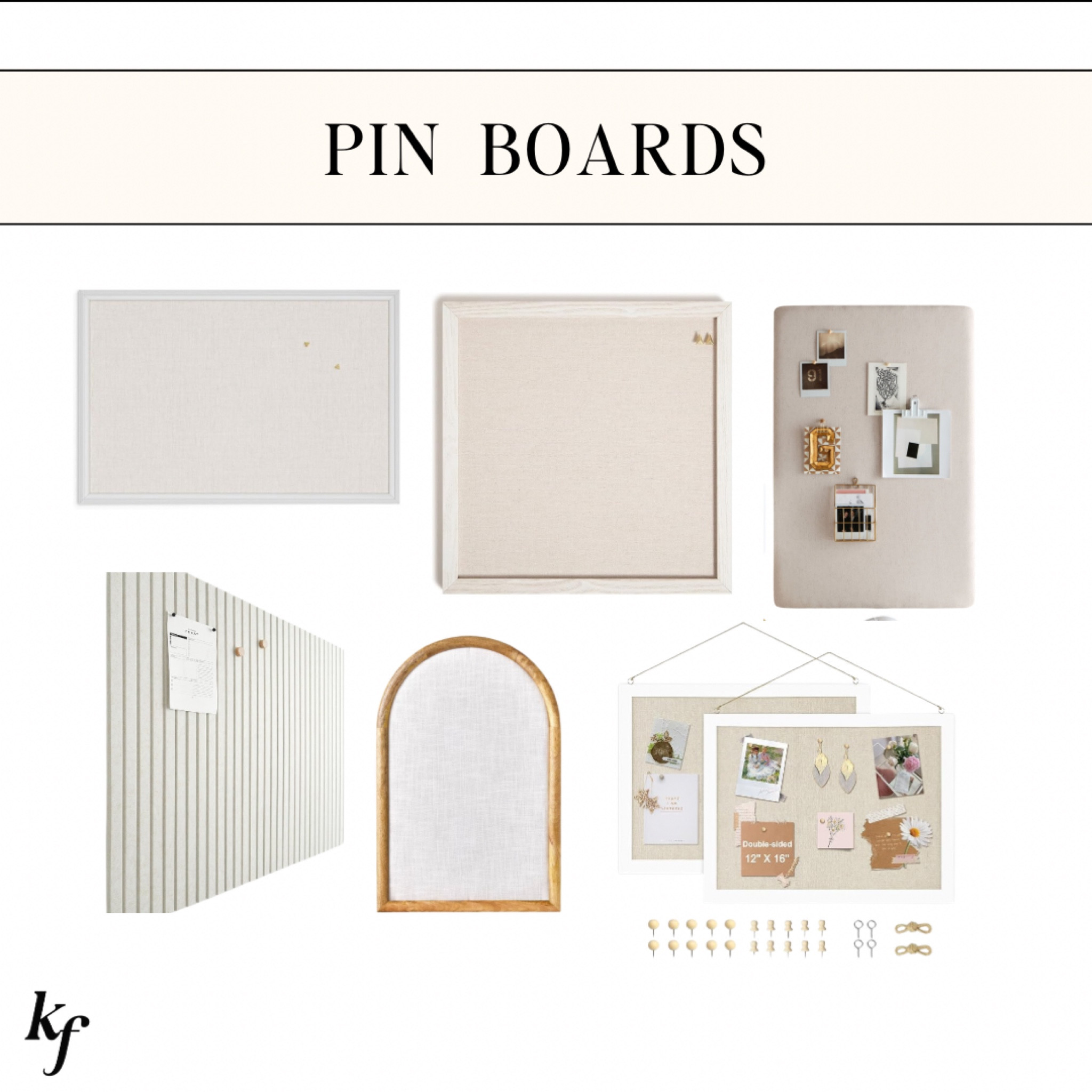 Aesthetic Pinboards for your art, miscellaneous items, etc!