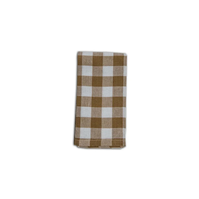 Buffalo Check Sand 100% Cotton Napkin (Set of 4) - Walmart.com | Walmart (US)