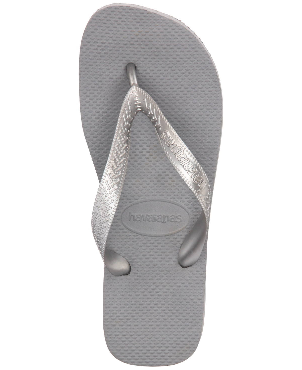Havaianas Women's Top Tiras Flip-Flops - Steel Grey | Macy's