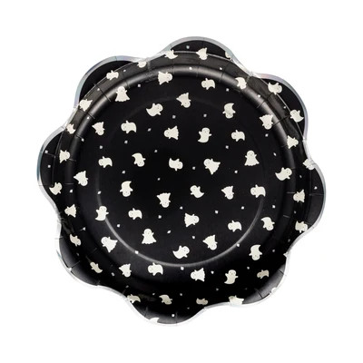 Occasions Boo Ghost Scatter 10" Paper Plate | My Mind's Eye