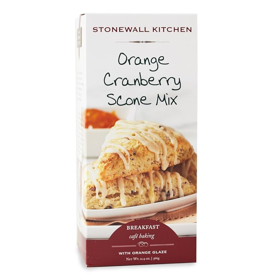 Stonewall Kitchen Orange Cranberry Scone Mix, 12.9 Ounces | Amazon (US)