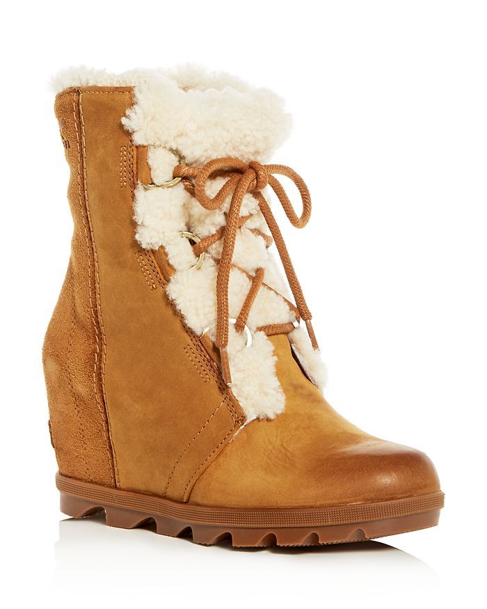 Sorel Women's Joan of Arctic Waterproof Shearling Hidden Wedge Cold-Weather Boots Back to Results... | Bloomingdale's (US)