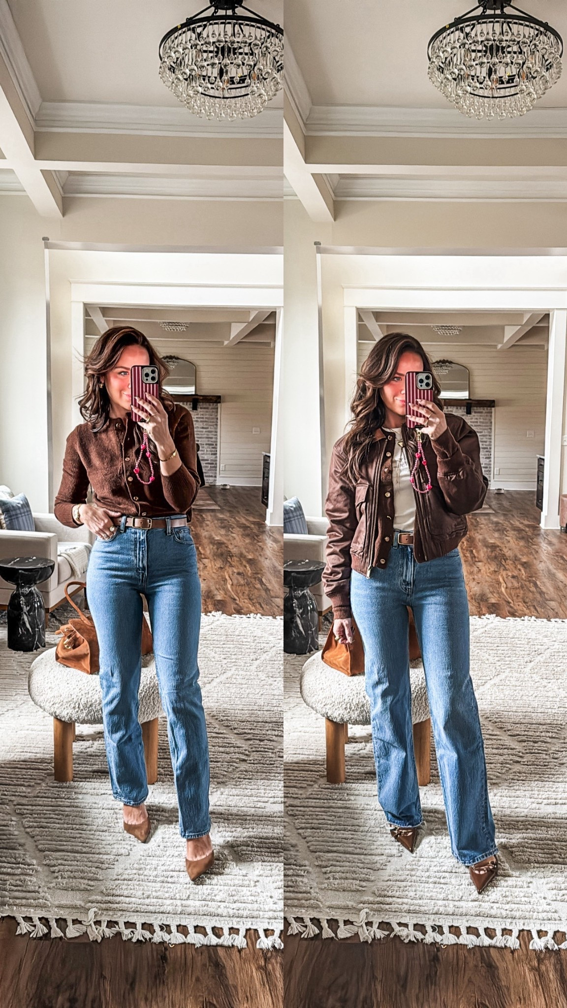 Wearing a 25 regular in both pairs of Abercrombie jeans! 

#LTKSaleAlert #LTKFindsUnder100 #LTKootd