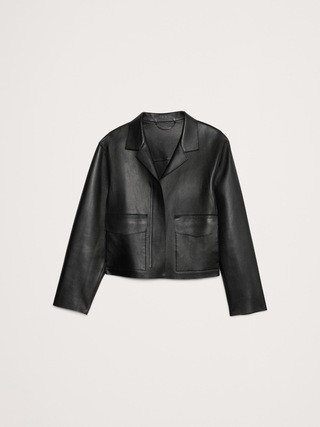 Bonded Leather Jacket | Banana Republic (US)