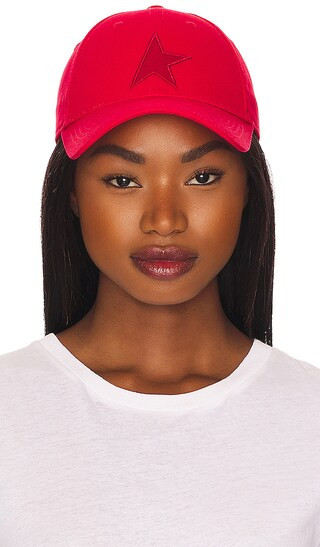 Demos Baseball Hat in Tango Red | Revolve Clothing (Global)